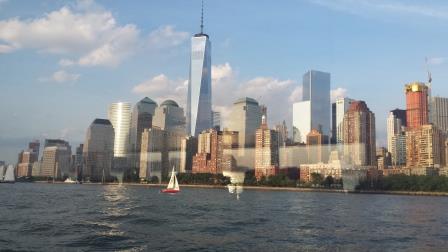 New York skyline from the Manhattan Island cruise